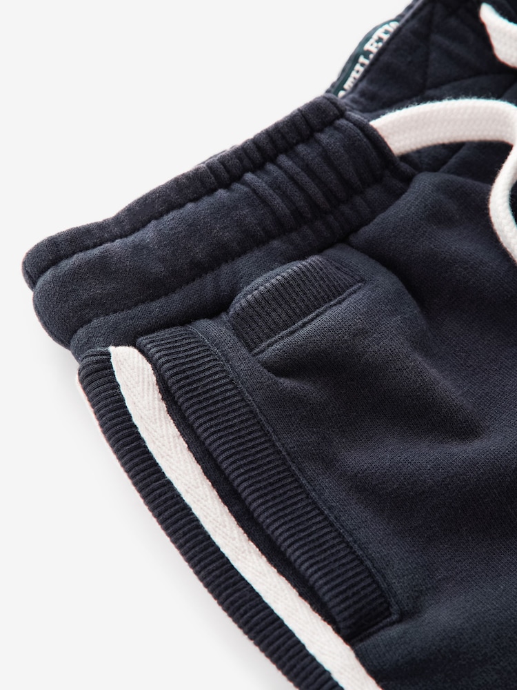 Superdry Navy Atheletic Wide Leg Joggers - Image 9 of 9
