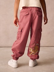 Superdry Rose Pink Cargo Trousers - Image 3 of 11