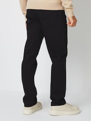 Черный - Стандартный крой - Прямые джинсы стретч Threadbare - Изображение 3 из 4
