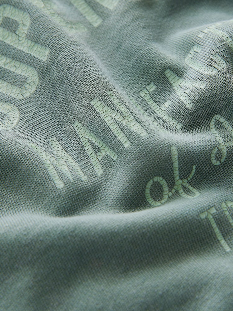 Superdry Green Zip Through and Leggings Set - Image 9 of 9