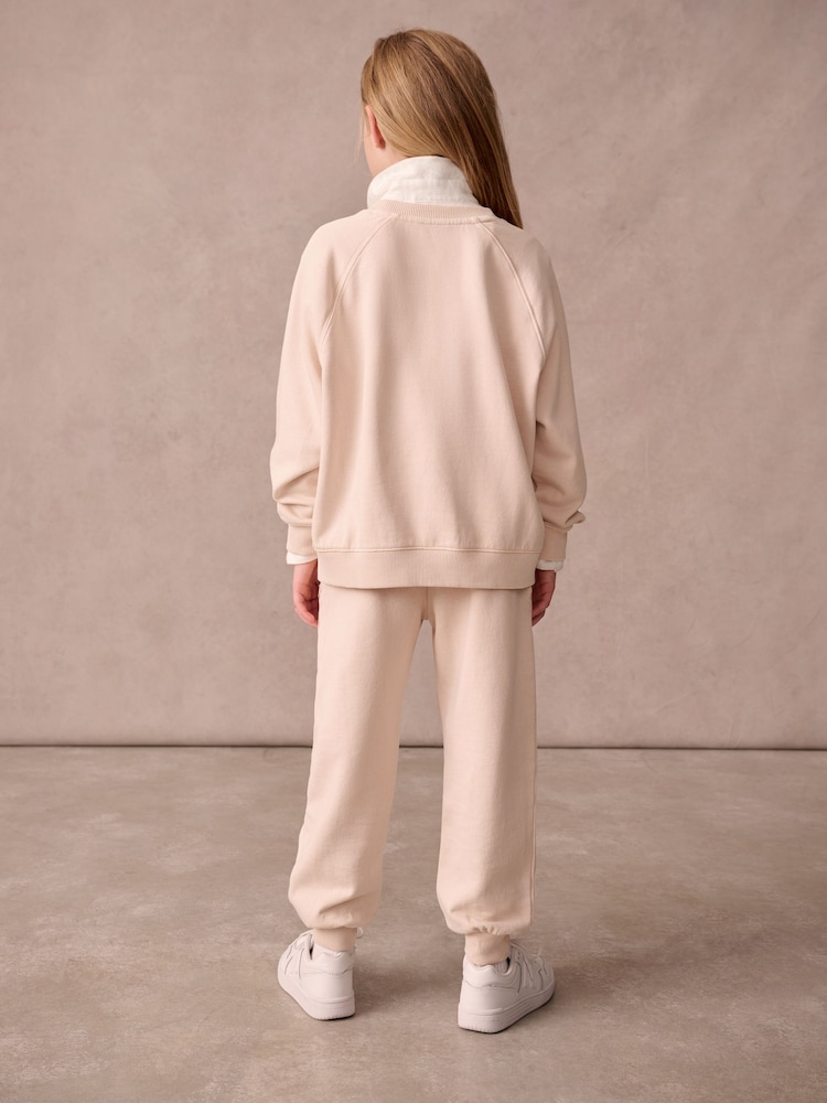 Superdry Pink Workwear Printed Sweater Set - Image 2 of 8