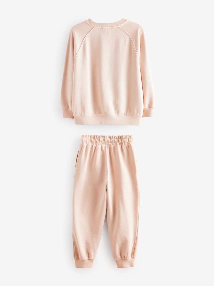 Superdry Pink Sweat Set - Image 7 of 8