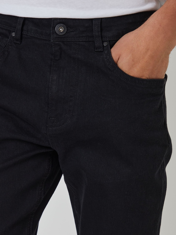 Threadbare Black Slim Fit Jeans With Stretch - Image 4 of 4