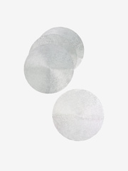 Set of 4 Silver Wipe Clean PVC Placemats - Image 3 of 3