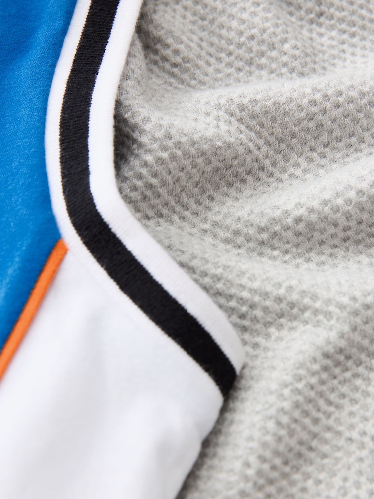 Blue/Black Basketball 100% Cotton Short Textured Bottom Pyjamas 2 Pack (4-16yrs) - Image 6 of 6 Blue/Black Basketball 100% Cotton Short Textured Bottom Pyjamas 2 Pack (4-16yrs) - Image 6 of 6