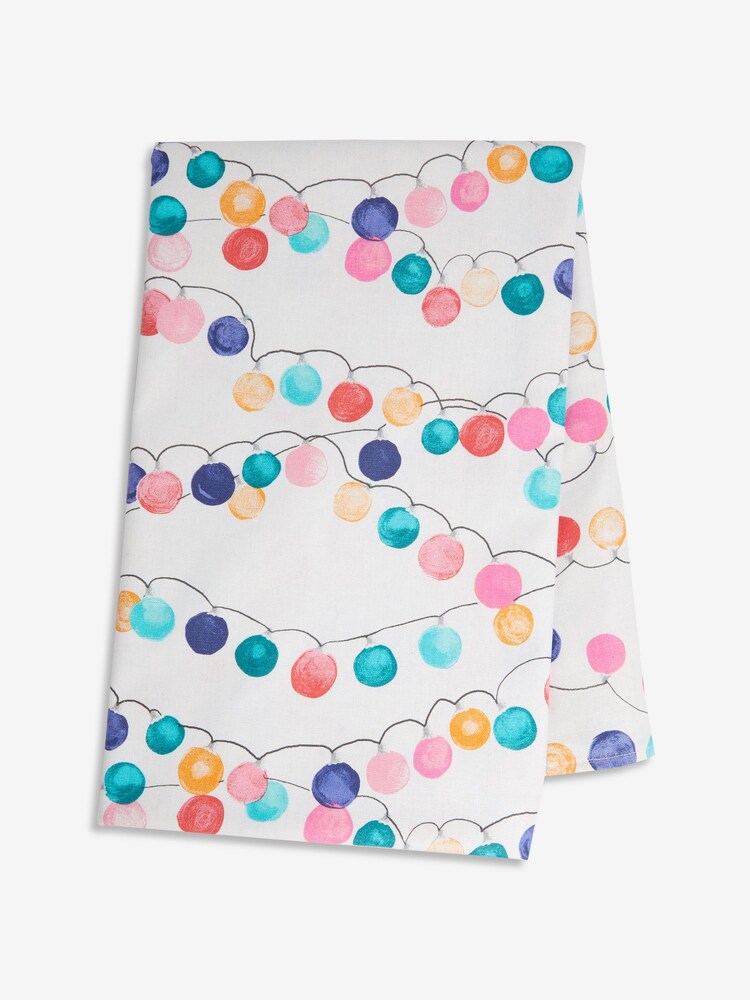 Multi Christmas Lights Wipe Clean Tablecloth - Image 6 of 6