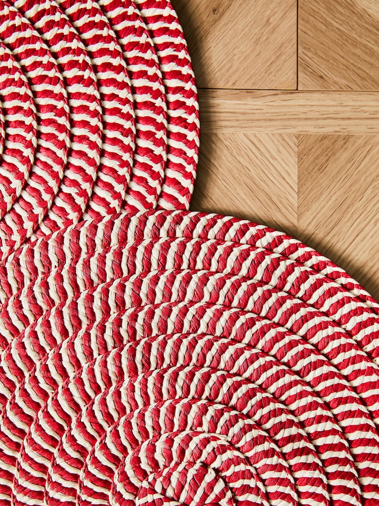 Komplet 4 božičnih placematov Candy Cane - Slika 2 iz 3
