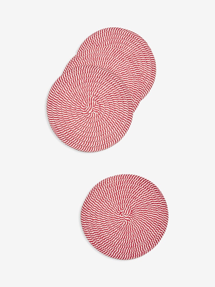 Komplet 4 božičnih placematov Candy Cane - Slika 3 iz 3