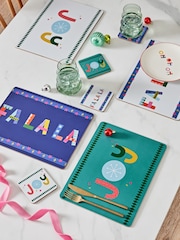 Multi Christmas Slogan Placemats and Coasters Set of 4 - Image 1 of 3