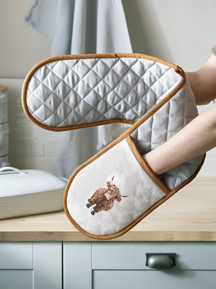 Luvas de forno Hamish the Highland Cow - Imagem 1 de 2