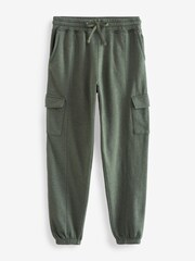 Khaki Green Washed Utility Cargo Joggers - Image 5 of 6