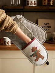 Natural Gingerbread Oven Glove - Image 1 of 4