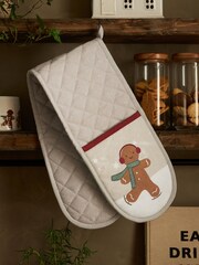 Natural Gingerbread Oven Glove - Image 2 of 4