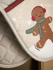 Natural Gingerbread Oven Glove - Image 3 of 4