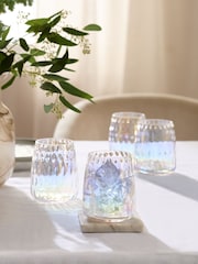 Set of 4 Iridescent Alessia Tumbler Glasses - Image 1 of 4