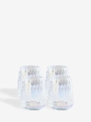Set of 4 Iridescent Alessia Tumbler Glasses - Image 4 of 4