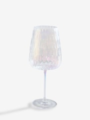 Set of 4 Iridescent Alessia Wine Glasses - Image 4 of 4