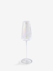 Set of 4 Iridescent Alessia Champagne Flutes - Image 4 of 4