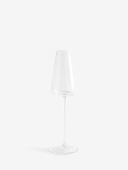 Set of 4 Clear Tapered Champagne Flutes - Image 4 of 4