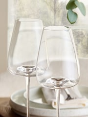 Set of 4 Tapered Wine Glasses - Изображение 2 из 4