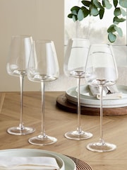 Set of 4 Tapered Wine Glasses - Изображение 3 из 4