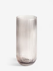 Smoke Grey Hollis Set of 4 Tall Tumbler Glasses - Image 4 of 4