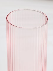 Set of 4 Pink Hollis Tumbler Glasses - Image 3 of 4
