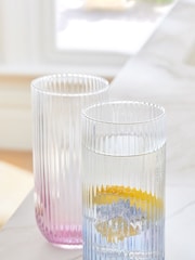 Set of 4 Multi Hollis Tumbler Glasses - Image 3 of 3