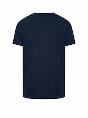 BadRhino Big & Tall Blue 100% Cotton NASA T-Shirt - Image 2 of 2