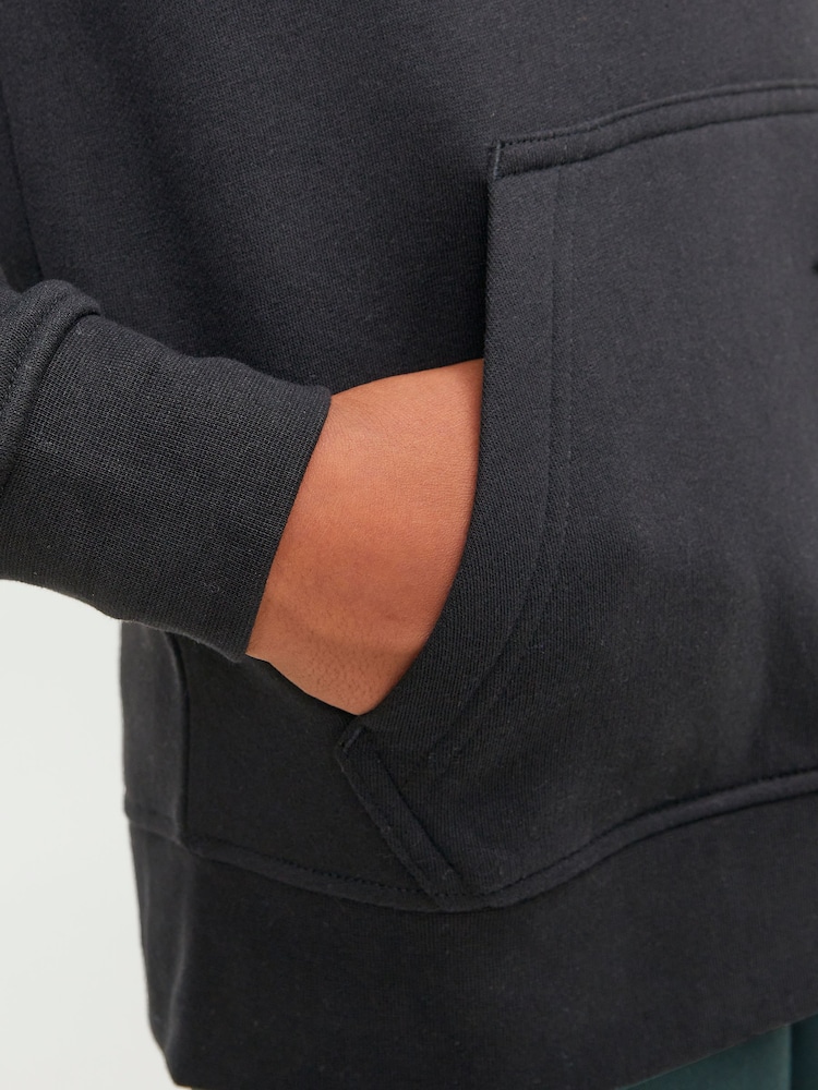 Noir - Sweat à capuche JACK & JONES Originals Studio oversize - Image 5 of 7