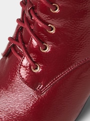 Joe Browns Red Love Letter Patent Boots - Image 4 of 4