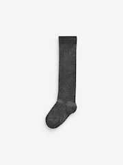 Clarks Grey Clarks Boys Knee High Socks 2 Pack - Image 2 of 2