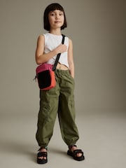 Khaki Green Jersey Top & Parchute Trouser Set (3-16yrs) - Image 1 of 8