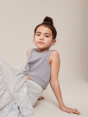 Grey Lace Maxi Skirt And Top Set (3-16yrs) - Image 5 of 5