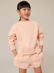 Orange Apricot Runner Jersey Shorts (3-16yrs) - Image 1 of 6