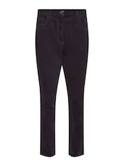 M&Co Black Straight Leg Corduroy Trousers - Image 3 of 4