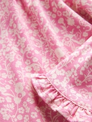 Pink Ditsy Floral Pull On Skort (3-16yrs) - Image 8 of 8