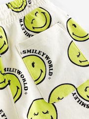 Бежевый с принтом SmileyWorld - Трикотажные шорты-бермуды (3-16 лет) - Изображение 9 из 9