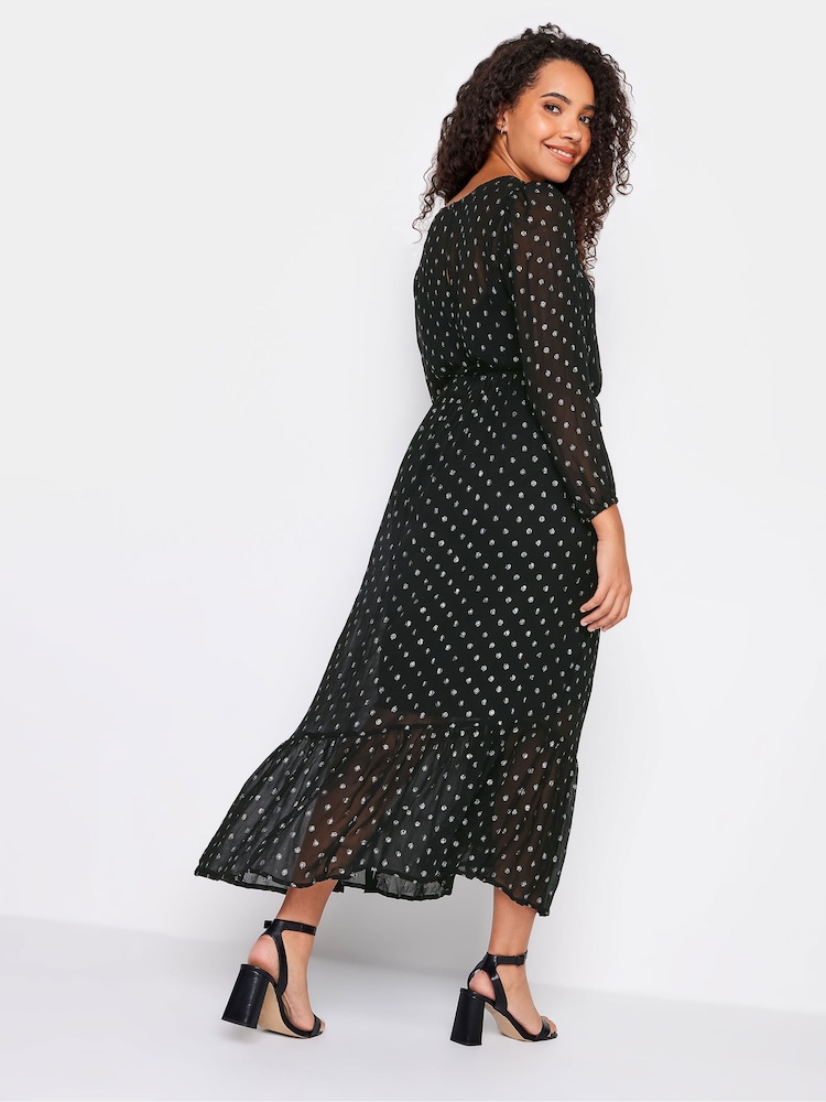M&Co Metallic Spot Smock Dress - Image 2 of 4