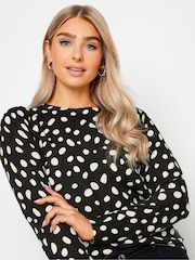 Schwarz - M&Co Pullover mit Rundhalsausschnitt - Bild 4 von 4