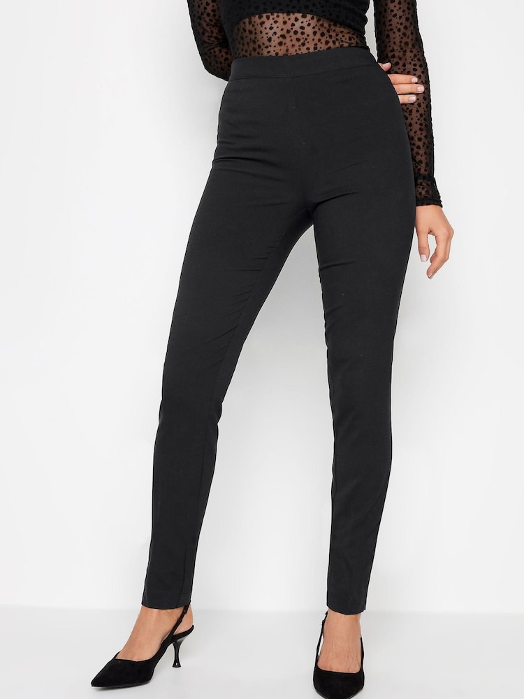 Long Tall Sally Black Dark Skinny Trousers - Image 1 of 4 Long Tall Sally Black Dark Skinny Trousers - Image 1 of 4