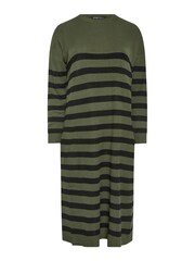 Yours Curve Green Crew Neck Dress - Image 5 of 5