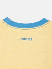 Joules Boys' Archie Yellow Crocodile Artwork T-Shirt - Image 4 of 7