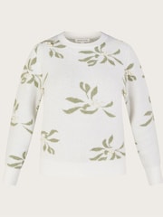 Monsoon Natural Mia Mistletoe Jumper - Image 5 of 5