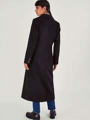 Monsoon Black Double-Breasted Daria Coat - Image 2 of 5