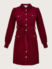 Monsoon Red Paula Utility Dress - Image 4 of 5