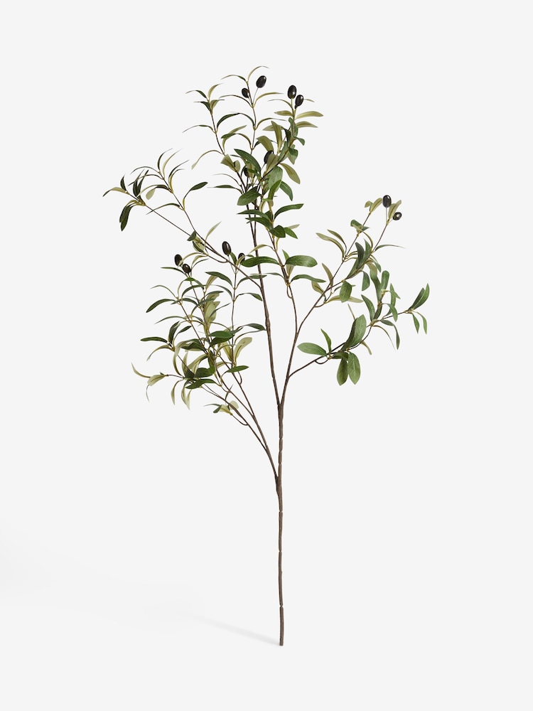 Green Artificial Olive Branch - Image 3 of 3