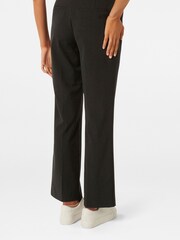 Forever New Black Stacey Petite Slim Straight Leg Trousers - Image 2 of 5