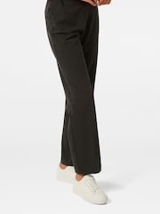 Forever New Black Stacey Petite Slim Straight Leg Trousers - Image 3 of 5