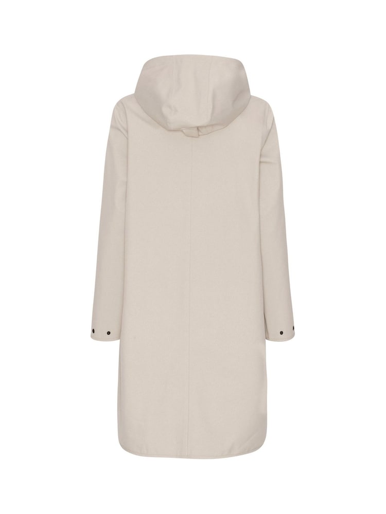 Ilse Jacobsen Waterproof A Line Softshell Raincoat - Image 6 of 6